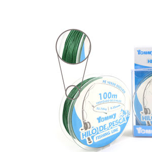 Línea de Pesca de Nailon Trenzado Verde de 0.16mm *100M, Polietileno Flotante para Arroyos, Lagos y Ríos - Product Image 5