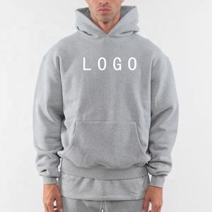 Logo personnalisé graphique épais coton sweats à capuche unisexe printemps essentiel 420 Gsm Boxy sweat à capuche blanc concepteur français éponge sweats à capuche - Product Image 1