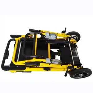 공장 공급 노인 이동성 스쿠터 접이식 계단 등반 휠체어 강력한 드라이브 자동 전기 휠체어