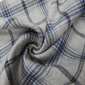 2024 New Design Woven Heavyweight Breathable 255gsm Yarn Dyed Checks Fabrics For Dess