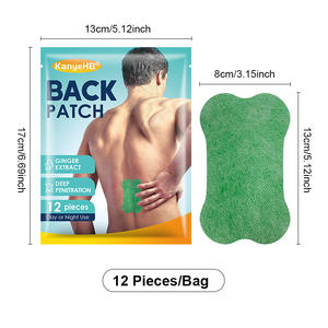 Parches de Moxibustión Autocalentables para la Zona Lumbar y Cervical, Parches de Cuidado de la Salud con Efebo - Product Image 5