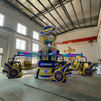 Machine de jeu de carnaval à thème pour attraction de fête foraine, équipement de parc d'attractions extérieur, machine à sauts Crazy Time pour enfants, en vente