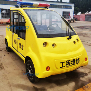 Carro de Patrulla Eléctrico Utilitario de 8 Asientos, Van de Pasajeros de Lujo con Volante a la Izquierda, Autos Nuevos a Precio Económico, Vehículo Eléctrico - Product Image 4