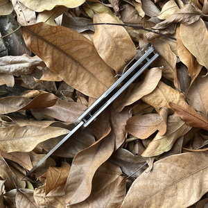 سكين جيب قابل للطي مخصص للاستخدام التكتيكي والصيد والتخييم والبقاء في الأماكن الخارجية من الفولاذ المقاوم للصدأ بالكامل EMHTiii - Product Image 3