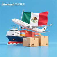 Transitaire logistique rapide DDP le moins cher avec le meilleur service Chine vers Mexique Expédition de fret maritime porte à porte