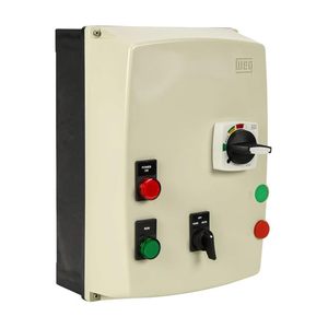 Arrancador de Motor Eléctrico Weg 9A, Tipo E, 3 Polos, Carcasa Nema 4/4X, Clasificación SCCR de 25kA con Selector HOA - Product Image 1
