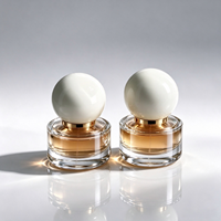 Flacons de parfum en verre de haute qualité avec capuchon rond élégant, acceptant les services personnalisés pour les marques de luxe