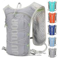 Sac de course à pied multifonctionnel unisexe ultraléger et respirant avec porte-téléphone intégré et bande réfléchissante pour les sports de plein air