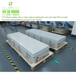 Cts điện áp cao pin lithium biển du thuyền 200Kw 530V 200AH 100kwh 120kwh Pin Lithium cho thuyền điện