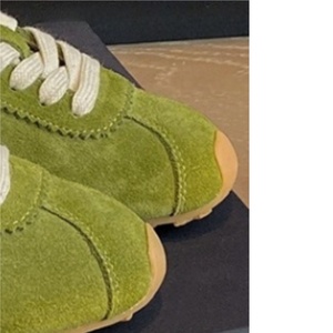 รองเท้าผ้าใบสไตล์เยอรมันวินเทจ ดีไซน์ขอบเชือกผูก ป้องกันการลื่น รองเท้าลำลองแบบสวมใส่สบายสำหรับผู้ชาย - Product Image 3