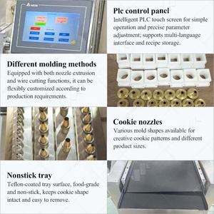 Machine à biscuits semi-automatique électrique pour biscuits chinois, machine à faire des doigts de <span class=keywords><strong>dame</strong></span>, machine à distribuer pour <span class=keywords><strong>boulangerie</strong></span> - Product Image 4