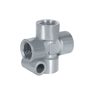 Valvola Distributrice di Olio in Lega di Zinco a 2-4 Vie di Varie Dimensioni per Sistemi di Lubrificazione - Product Image 3
