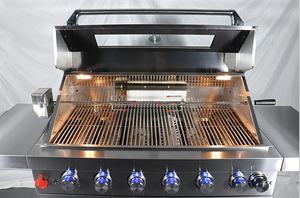 מודרני 304 ארון מטבח חיצוני נירוסטה ארון גריל bbq עם מקרר מובנה & טלוויזיה הר - Product Image 6