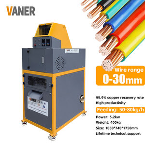 Vaner cao tái chế tỷ lệ dây cáp đồng Máy Nghiền tái chế máy cắt đồng granulator máy - Product Image 3