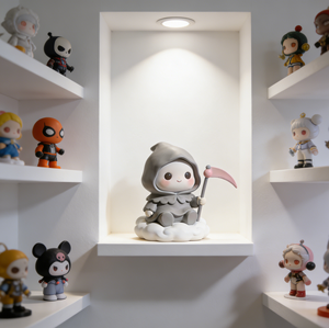 Artesanías de Cobre Personalizables BZY, Adornos para el Hogar, Decoraciones de Oficina, Regalos Comerciales y Festivos, Linda Estatuilla de la Parca - Product Image 3