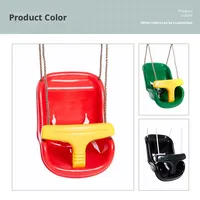 Balançoire pour bébé moderne, intérieure et extérieure, panier suspendu pour enfants, siège d'activité pour nourrissons avec accoudoirs, pour cour et villa