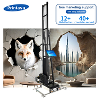 Printava nueva máquina de impresión de pared 3D impresora UV Vertical máquina de impresión inteligente impresora de pared máquina de impresión de pared 3D