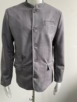 Veste blazer élégante en daim-Design simple boutonnage Parfait pour l'automne et l'hiver Tenues décontractées ou de bureau Coupe confortable