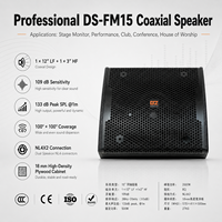 OEM/ODM Haut-parleur coaxial de 15 pouces, haut-parleur professionnel sur pied, 500W-2000W pour événements/performances en direct