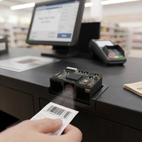 Module de lecteur de codes-barres USB CMOS pour système de paiement