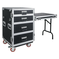 12u 16u 20u Audio Rack Case Aluminium Flight Case Amplificateur Case pour Speaker System