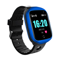 Reloj Inteligente con Videollamadas 4G, Detección de Caídas, Temperatura para Personas Mayores, Botón SOS, Rastreador GPS Gf-07, Teléfono Inteligente