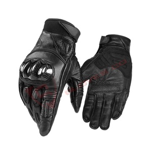 Patchwork Breathable New Winter Warmed Waterproof Motorbike Glove Non-Slipped Water-Resistant Motorcycle Pu <b>Leather</b> Gloves - Product Image 4