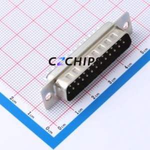 X0125WT7B1 D-Sub/VGA Connector DIP Connector ( Connector Type: Standard D-Sub )( Gender: Male )( Total Number of PINs: 25P ) - Product Image 1