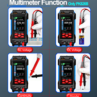 Kualitas Bagus dari i-POOK PK826 Digital Cable Fault Locator Tegangan Kuat untuk Mencari Kabel Bawah Tanah & Dalam Dinding