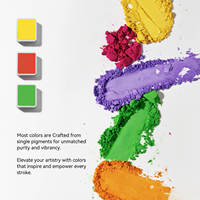 Rubens – Coffret de 24 aquarelles solides de haute qualité Song Danqing, pour enfants, sur papier, en boîte métallique