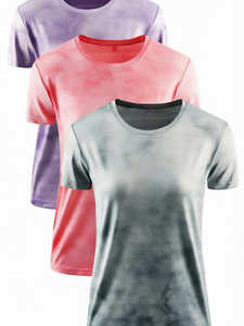 T-shirt pour homme en jersey sport ample de 260 grammes, teint en fil, imprimé numériquement, 100% polyester - Product Image 3