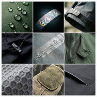 Veste coupe-vent technique à capuche en toile pour homme avec logo personnalisé, couleur vert néon, résistante aux intempéries, style Gorpcore, pour la randonnée