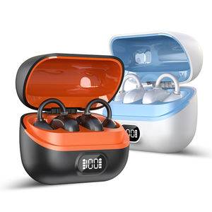 Écouteurs TWS à clip d'oreille Bluetooth 5.4 en gros, son Hi-Fi, étanches IPX4, autonomie de 90 jours, affichage numérique LED pour smartphone - Product Image 5