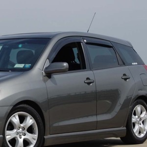 Visera <span class=keywords><strong>para</strong></span> Ventana de Coche, Protector de Lluvia <span class=keywords><strong>para</strong></span> Toyota Matrix 2003-2013 Hatchback, Acrílico Ahumado, Adhesivo, 4 Piezas - Product Image 4