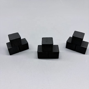 Carbón de Coco <span class=keywords><strong>EAGLE</strong></span> <span class=keywords><strong>NEST</strong></span> 22MM COCOCUBE 100% Natural, Bajo en Cenizas, Alto Calor, Carbón para Hookah en Cubos de Cáscara de Coco - Product Image 4