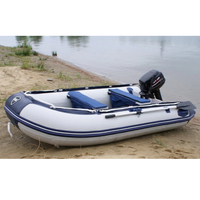 3m 5-6m alliage d'aluminium plancher canoë assaut gonflable caoutchouc bateau rc mer pêche bateau pour l'océan