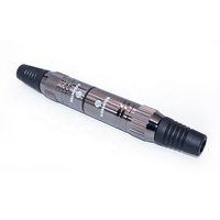 Connecteur audio XLR femelle plaqué or 2U de haute qualité à 3 broches et adaptateurs de connecteurs audio-vidéo