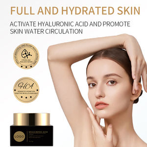 Crème hydratante blanchissante anti-rides à l'acide hyaluronique, à la vitamine C, au beurre de karité et au rétinol, en marque propre, OEM, naturelle et biologique - Product Image 4