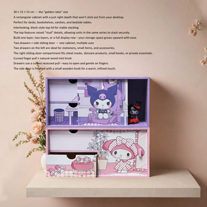 Standing Type Storage Gift Custom Wooden <b>Desk</b> <b>Set</b> 30x15x15 cm From Taiwan for Home Storage & Organization - Product Image 4