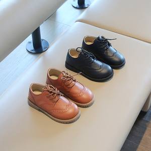 Scarpe Classiche per Bambini da Festa e Matrimonio, Vendita all'Ingrosso, in Pelle PU con Suola Morbida in Gomma, per Scuola e Cerimonie - Product Image 2
