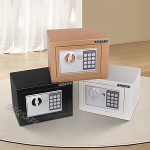 Mini-coffre-fort électronique numérique pour dépôt d'argent, avec serrure à minuterie, pour bureau, domicile et enfants - Product Image 2
