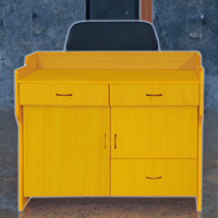 Bureaux d'école en bois modernes, durables et écologiques, couleur au choix, taille 120x60x90cm, pour salle de classe ou bureau d'enseignant, pré-assemblés