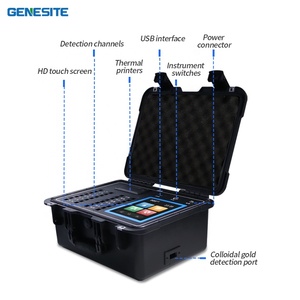 Máy dò an toàn thực phẩm di động, máy phân tích nhanh đa thông số, tải dữ liệu qua USB & WIFI để phát hiện dư lượng thuốc trừ sâu và kim loại nặng - Product Image 2