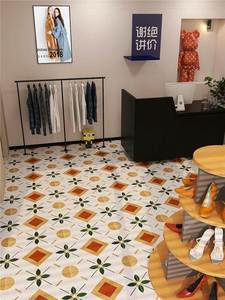 Piastrelle Decorative Floreali Artistiche, Colorate Opache e Lucide 600*600 per Arredamento Interno - Product Image 3