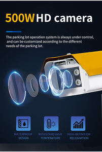 Système de stationnement intelligent personnalisé Reconnaissance de plaque d'immatriculation Barrière de stationnement Machine pour la gestion du trafic Parking - Product Image 3