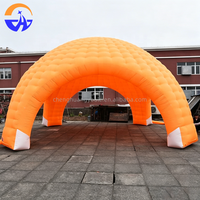 Dôme gonflable publicitaire personnalisé de grande taille avec souffleur, installation facile et durable, alimentation par prise, matériau en tissu Oxford