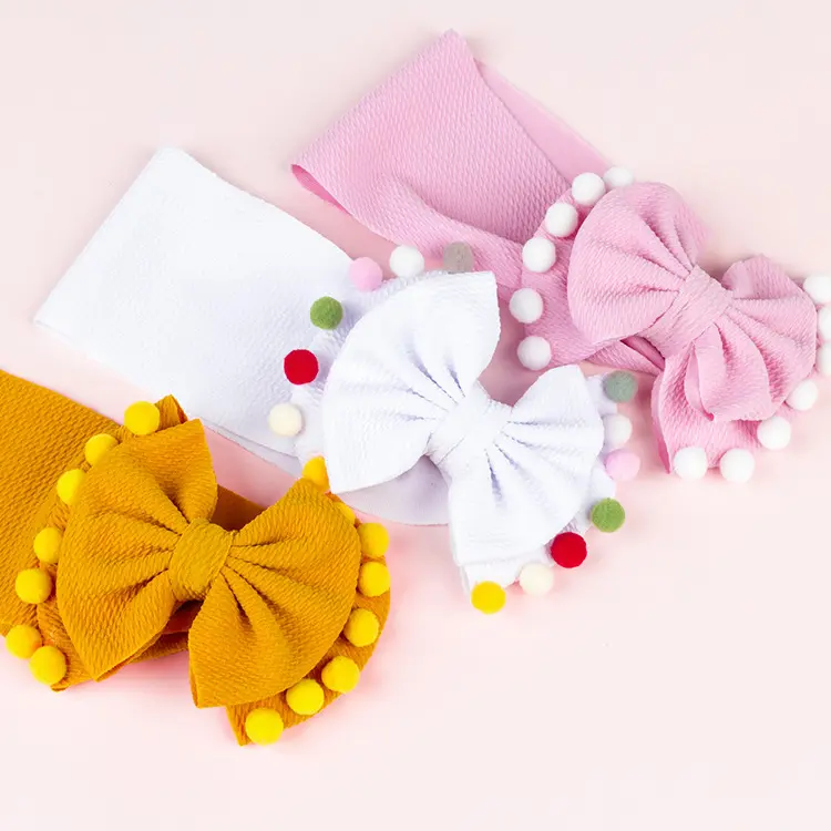 INS Baby Girl Headbands And Bows Newborn Infant Toddler Hair Accessories Baby Head Bands