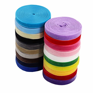 Cinta de Terciopelo Personalizada con Logotipo de 3MM-100MM de un Solo Lado para Decoración de Regalos - Product Image 4