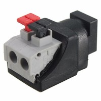 Adaptateur universel de prise d'alimentation CC à connexion rapide 5,5x2,1 mm pour connecteur de bande LED
