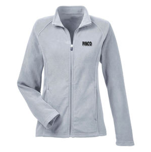 Quarter Zip Pullover <b>Fleece</b> <b>Jacket</b> for Adults Plaid Embroidered Winter Outdoor Wear Warm Thicker Full Zip Microfleece <b>Jacket</b> - Product Image 6